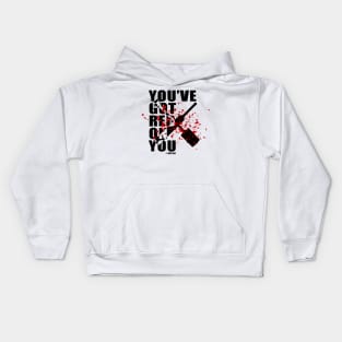 You've Got Red On You Kids Hoodie